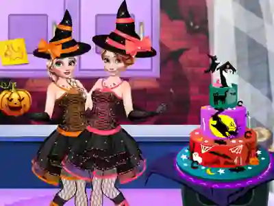 بازی Halloween Party Cake آنلاین
