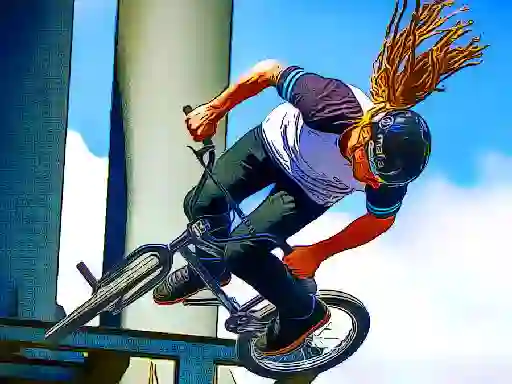 بازی bmx bikes jigsaw آنلاین