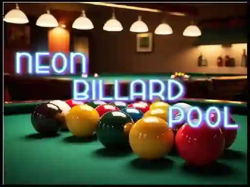 بازی Neon Billard Pool آنلاین