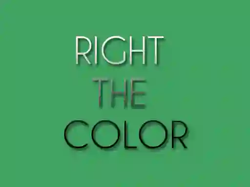 بازی Right the Color آنلاین