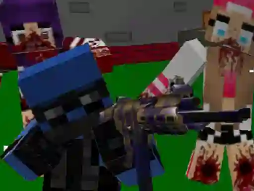 بازی Blocky Combat Special Forces: Zombie Apocalypse آنلاین