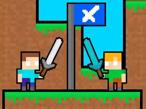 بازی Friends Battle Swords Drawn آنلاین