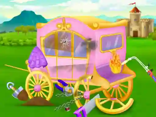 بازی Princess Castle Cleaning آنلاین