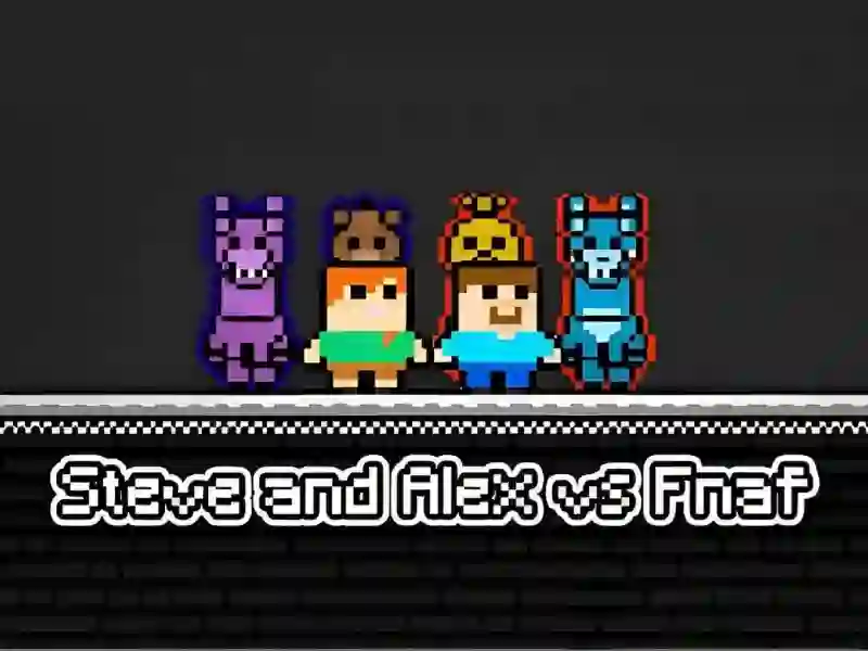 بازی Steve and Alex vs Fnaf آنلاین