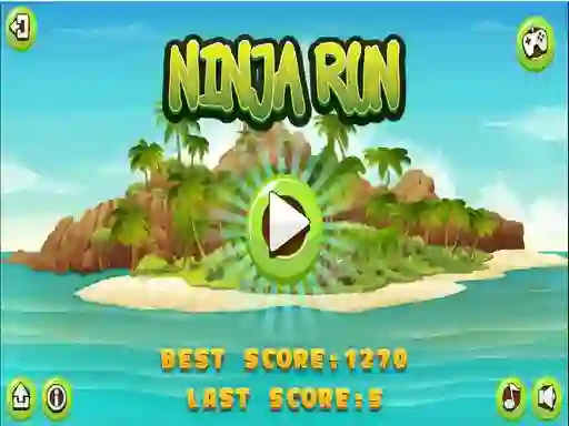 بازی Ninja Run آنلاین