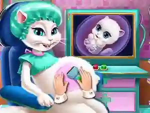 بازی Kitty Pregnant Check-up آنلاین