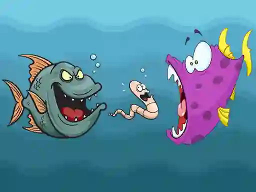 بازی Angry Fish Coloring آنلاین