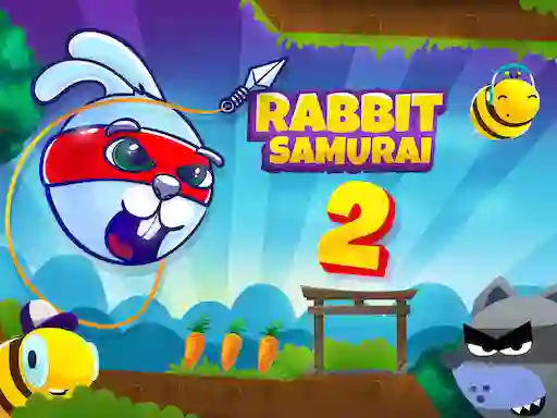 بازی Rabbit Samurai 2 آنلاین