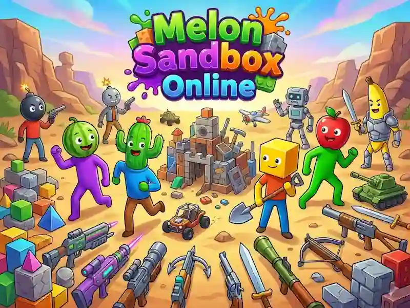 بازی Melon Sandbox Online آنلاین