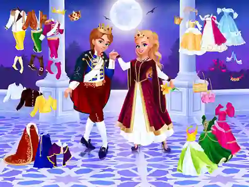 بازی Cinderella and Prince Charming آنلاین