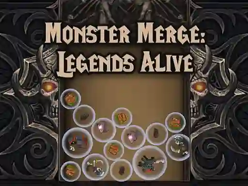 بازی Monster Merge Legends Alive آنلاین