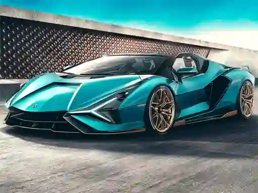 بازی Lamborghini Sian Roadster Puzzle آنلاین