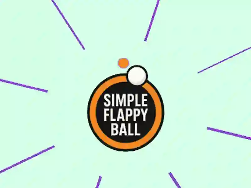 بازی Simple Flappy Ball آنلاین