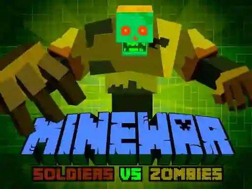 بازی Minewar Soldiers vs Zombies آنلاین