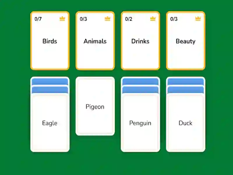 بازی Word Solitaire آنلاین