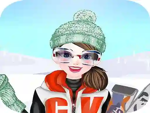 بازی Happy Ski Dressup آنلاین
