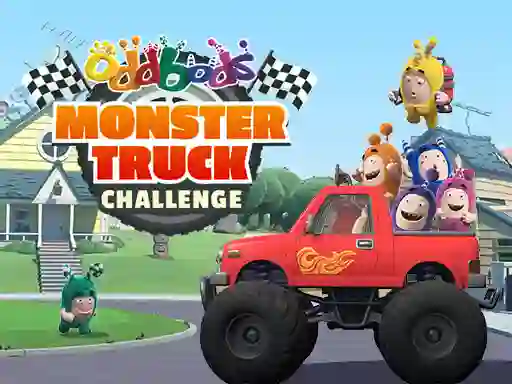 بازی Oddbods Monster Truck آنلاین