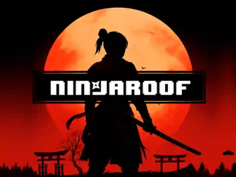 بازی Ninja Roof آنلاین