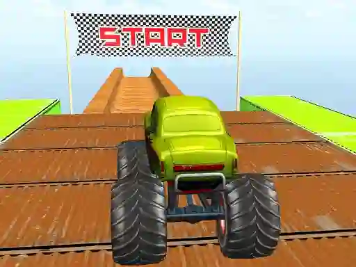بازی Mega ramp Monster truck آنلاین