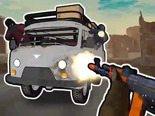 بازی Road Chase. Shooter Realistic Guns آنلاین