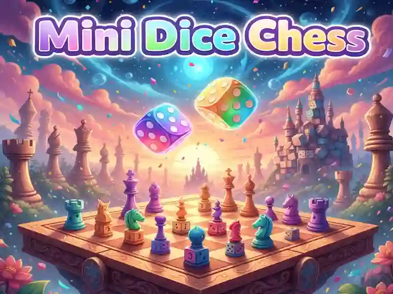 بازی Mini Dice Chess آنلاین