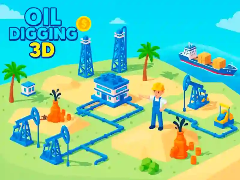 بازی Oil Digging 3D آنلاین