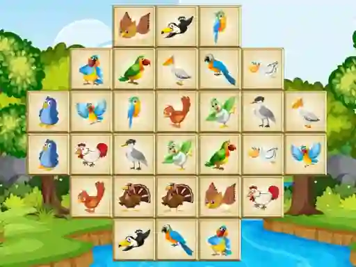بازی Birds Mahjong Deluxe آنلاین