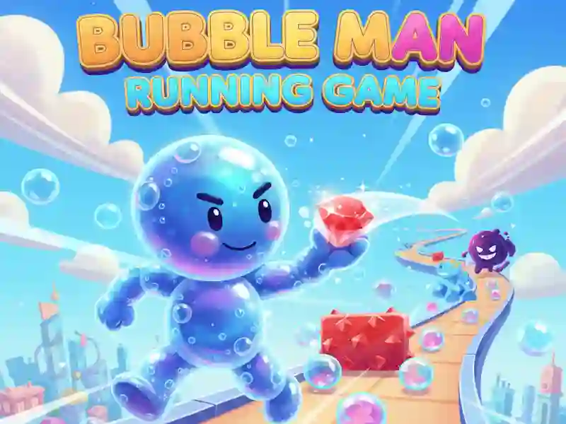 بازی Bubble Man Running Game آنلاین