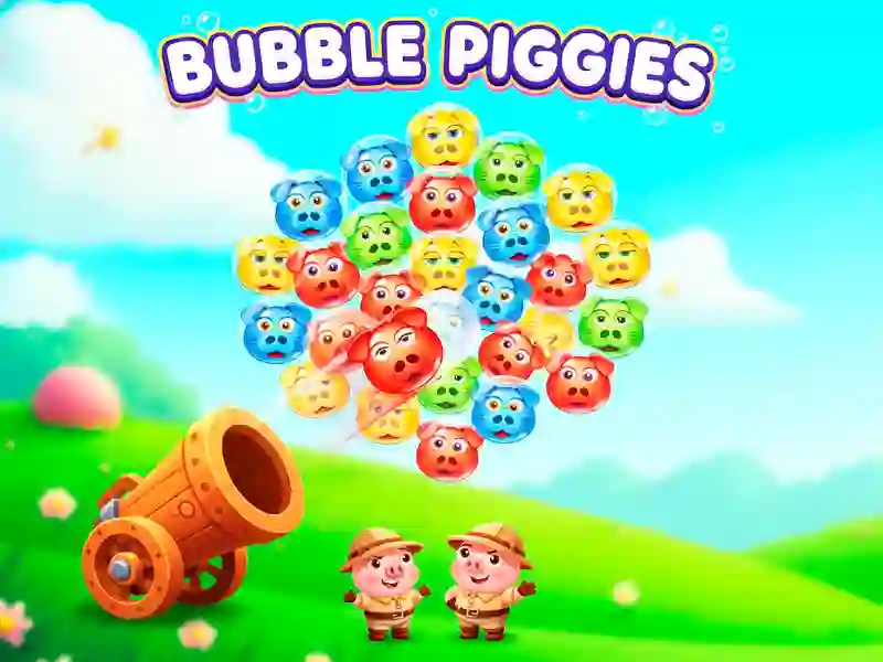 بازی Bubble Piggies آنلاین