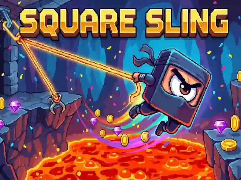 بازی Square Sling آنلاین