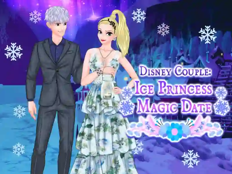 بازی Ice Couple Princess Magic Date آنلاین