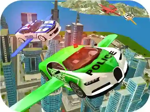 بازی Flying Police Car Simulator آنلاین