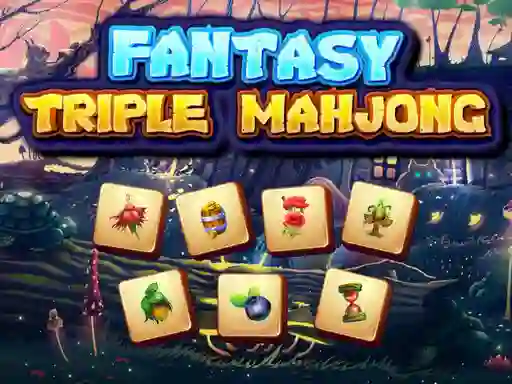 بازی Fantasy Triple Mahjong آنلاین