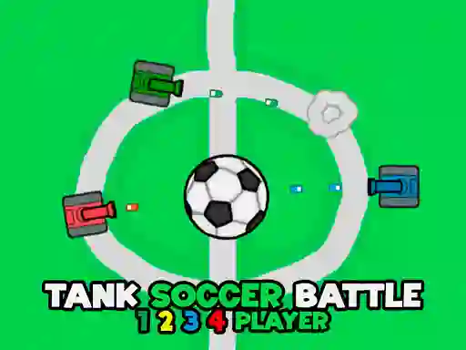 بازی Tank Soccer Battle 1 2 3 4 Player آنلاین