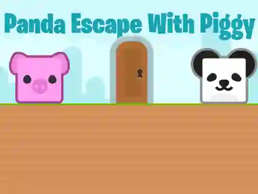 بازی Panda Escape With Piggy آنلاین