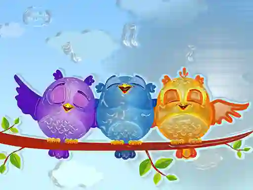 بازی Fancy Birds Puzzle آنلاین