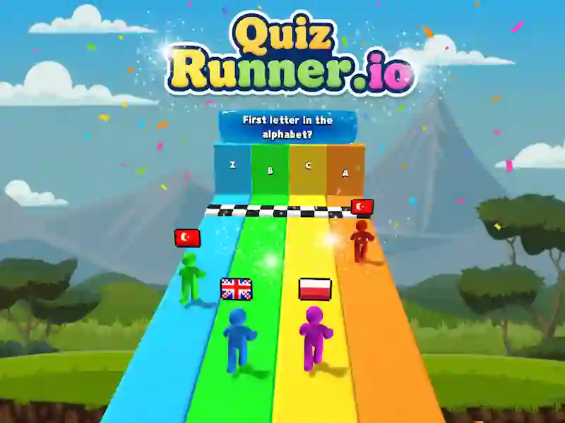 بازی Quiz Runner.io آنلاین