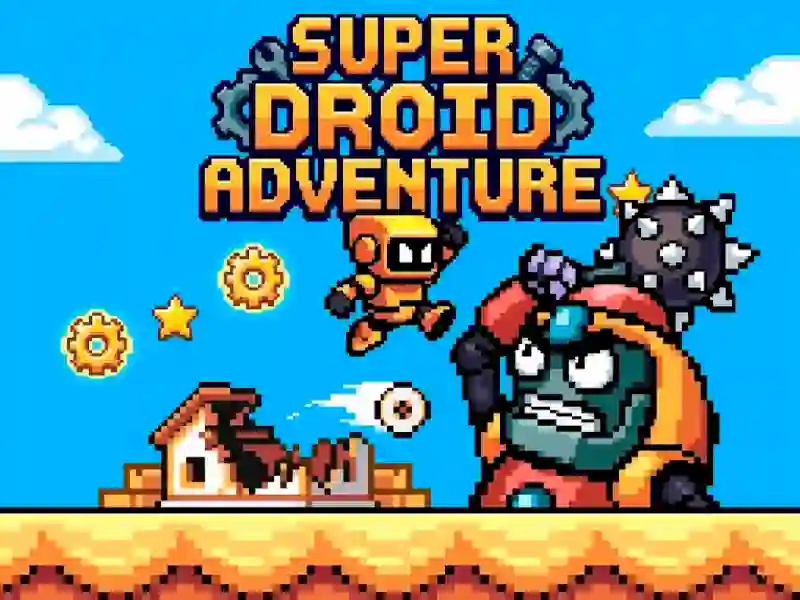 بازی Super Droid Adventure آنلاین