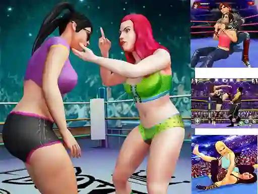 بازی Women Wrestling Fight Revolution Fighting آنلاین