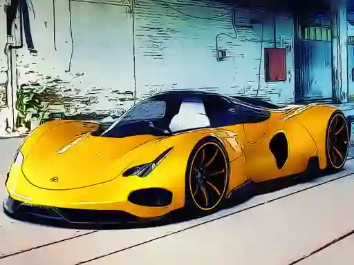 بازی Futuristic Car Models آنلاین