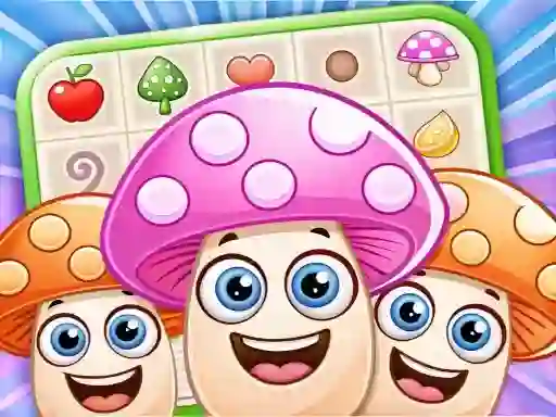 بازی Mushroom Fever Match 3 آنلاین