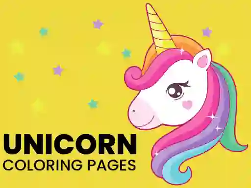 بازی Unicorn Coloring Pages آنلاین