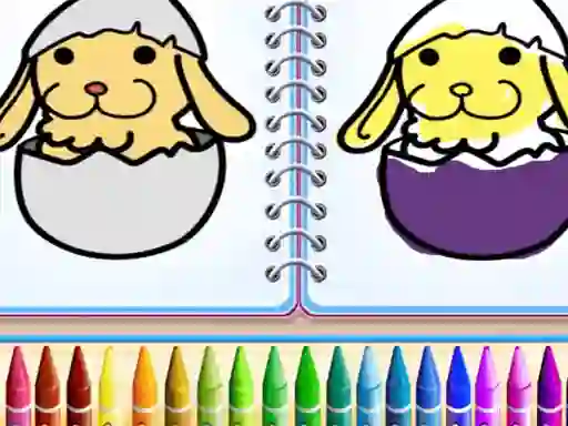 بازی Coloring Bunny Book آنلاین