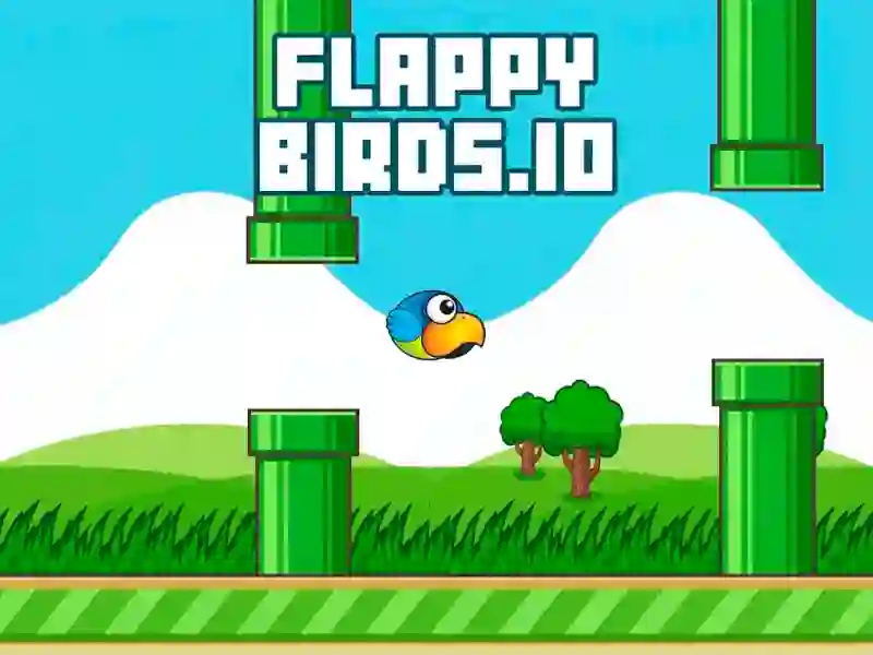 بازی FLAPPY BIRDS.io آنلاین
