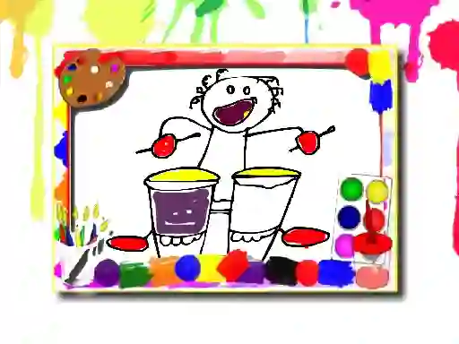 بازی Music Coloring Book آنلاین