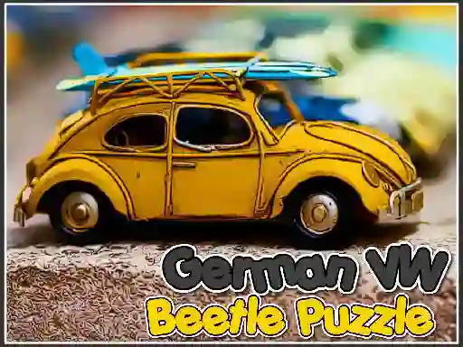بازی German VW Beetle Puzzle آنلاین