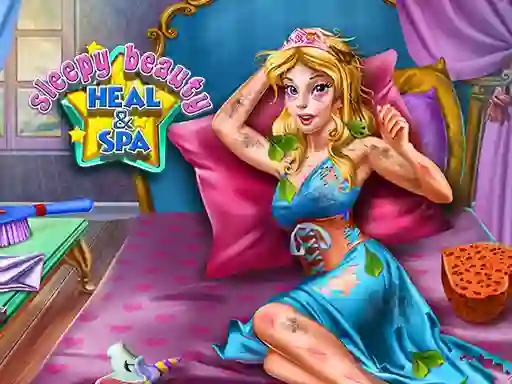 بازی Sleepy Beauty Heal and Spa آنلاین