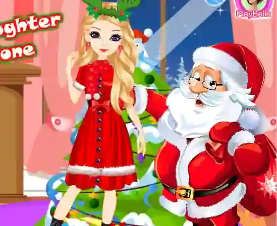 بازی Santa's Daughter Home Alone آنلاین