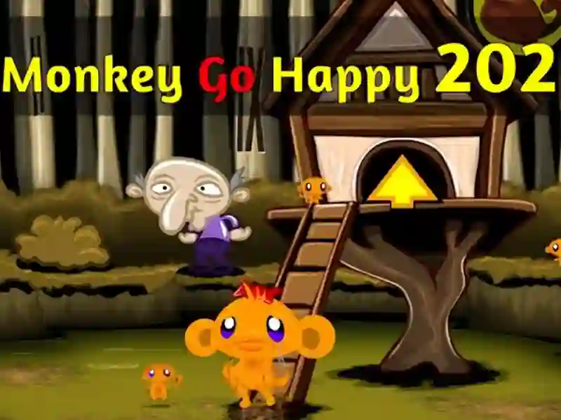 بازی Monkey Go Happy Stage 202 آنلاین
