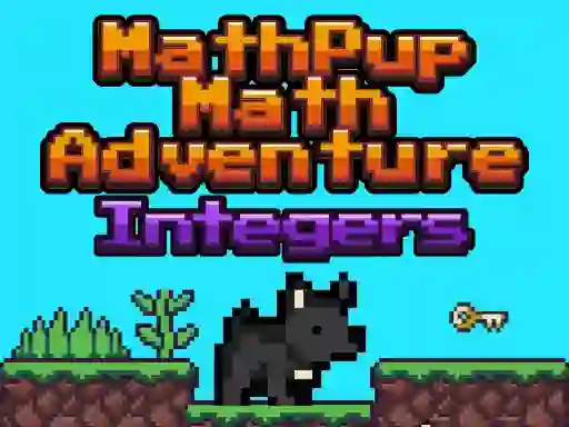 بازی MathPup Math Adventure Integers آنلاین